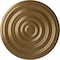 Ekena Millwork Carton Smooth Ceiling Medallion (Fits Canopies up to 9 1/8"), 29 1/8"OD x 1 1/2"P, Pale Gold CM29CAPAS - alternate 1